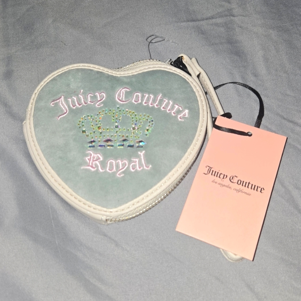 Juicy Couture Heart-Shaped Pouch